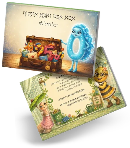 הכריכה של הספר אמא אפס ואבא אינסוף מתוך הסדרה חבורת מילה טובה - דור השחר